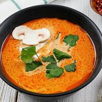 Постный Том ям с грибами в Табаско