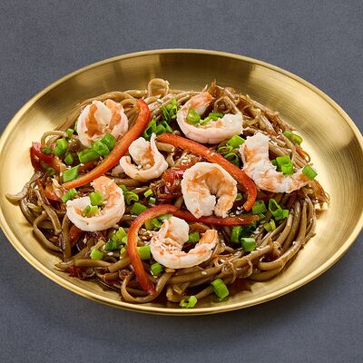 Wok Удон Терияки с креветками в Нагамаки по цене 610 ₽