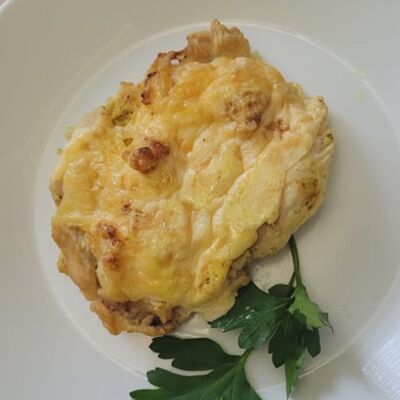 Отбивная куриная с ананасом в Столовая На Кольце по цене 290 ₽