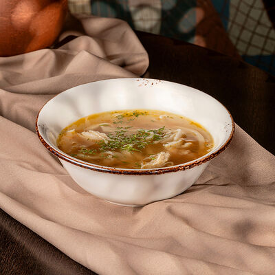 Домашний куриный суп в Аджикинежаль по цене 420 ₽