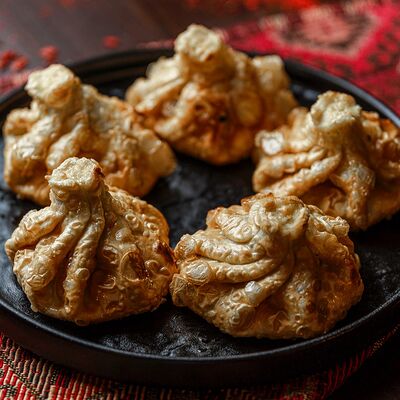 Жареные хинкали со свининой и говядиной в Чито-Грито по цене 650 ₽