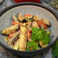 Салат из хрустящих баклажанов в Чапай