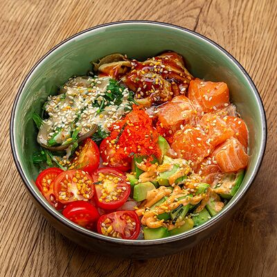 Поке с лососем в Sia bar по цене 910 ₽