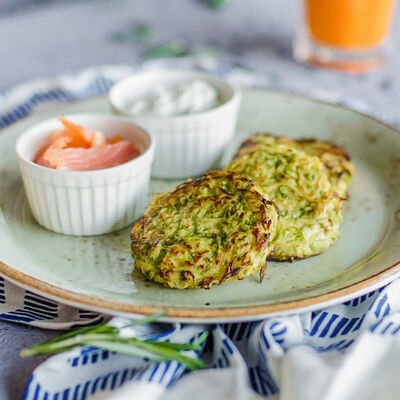 Оладьи из цуккини в Пряности & Радости на Васильевском по цене 290