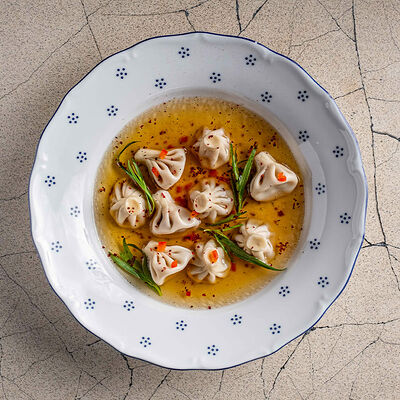 Мини - хинкали с говядиой в MANANA по цене 540