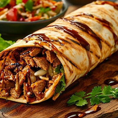 Шаурма Терияки в Одно мясо по цене 400 ₽