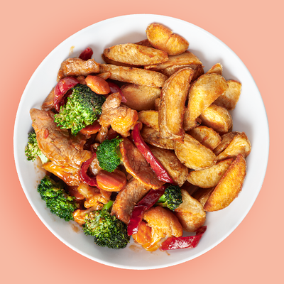 Свинина Острая яндекс в Фьюжн экспресс по цене 300 ₽