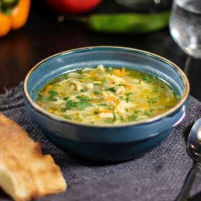 Суп куриный в Чебуреки решают! по цене 350 ₽