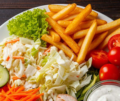 Классическая тарелка в Bazar street food по цене 570 ₽