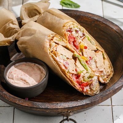 Шаверма с цыпленком на гриле в ЛарисуВаннуХочу по цене 650