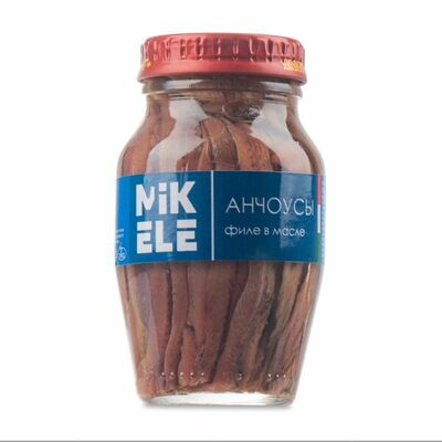 Анчоусы Mikele филе в подсолнечном масле Италия в Азбука Вкуса Экспресс Меню по цене 739 ₽