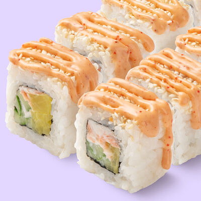 Лосось чили-майо с кунжутом в Ёбидоёби по цене 404 ₽