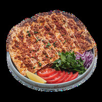 Лахмаджум с говяжьим фаршем в ИТЛЕ Bistro Halal