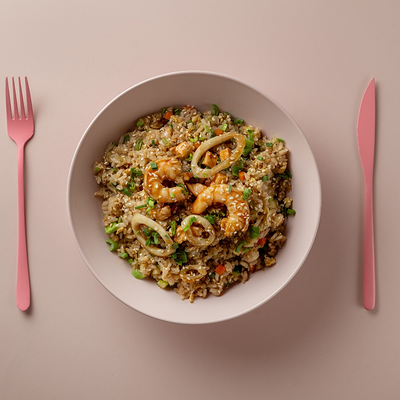 Жареный рис с морепродуктами в Rollwell по цене 810 ₽