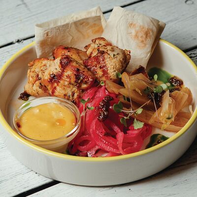 Шашлык из индейки в Овертайм по цене 790 ₽