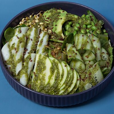 Зеленый салат в Gnezdo Breakfast по цене 610 ₽