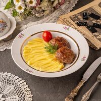 Домашние котлеты с пюре в Как раньше