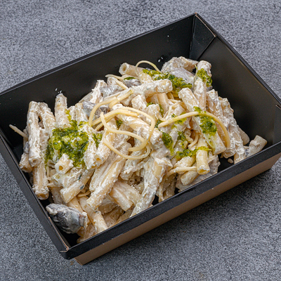 Маккерони с курицей и грибами в Гастрономист по цене 325 ₽