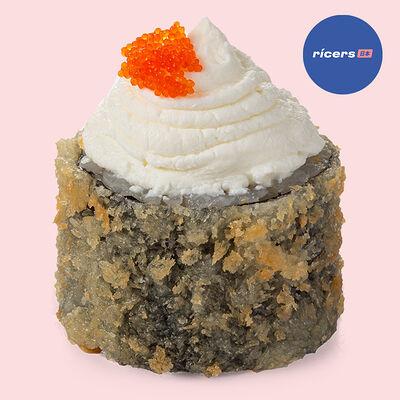 Кранч ролл с лососем и сыром в Ricers по цене 350