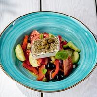 Салат Греческий в Перчини на огне