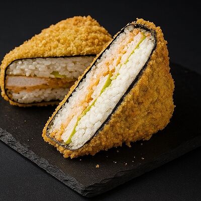 Онигири темпура с курицей в Rollik по цене 209 ₽