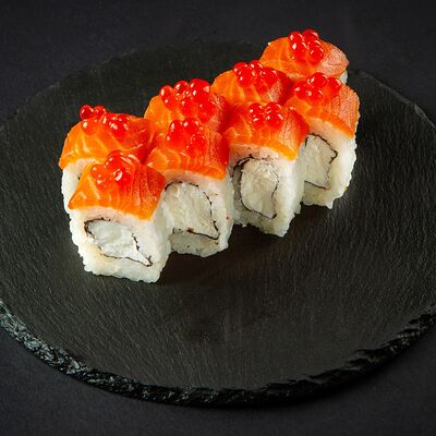 Филадельфия лайт с икрой в Sushi Seven по цене 519 ₽