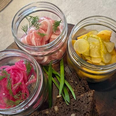 Закуска к водке в Чкалов. Северная кухня по цене 700 ₽