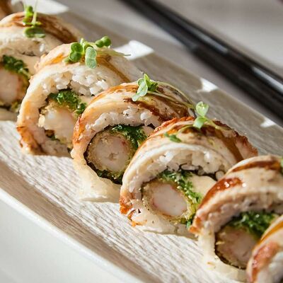 Ролл Унаги шримп в Качуко по цене 790 ₽