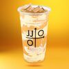 Холодный молочный чай Крем-кейк с чёрной тапиокой (milk tea) в JinJu Bubble Tea по цене 600