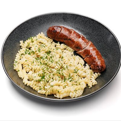 Мясная колбаска с пастой джирандолев Мистер лим по цене 390 ₽