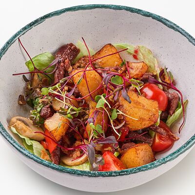 Теплый салат с телятиной в Конор по цене 640 ₽