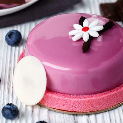 Черничный мусс с малиной в Блеск по цене 240