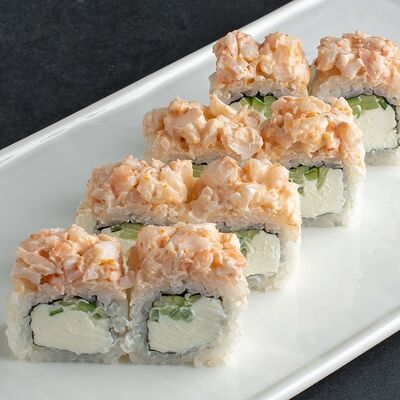 Ролл Спайси лосось в CRAZY SUSHI по цене 510 ₽