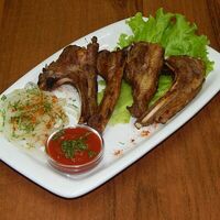 Каре из баранины в Шашлычный домик