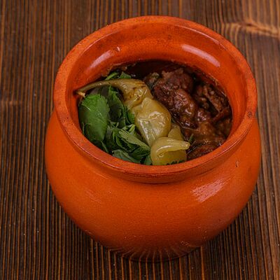 Лобио красный в горшочке в Чито-гврито по цене 450 ₽