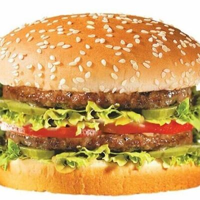 Гамбургер макси двойной в Burger house по цене 480 ₽