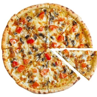 Пицца Маргарита с грибами в Яхусуши по цене 891 ₽