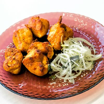 Шашлык из куриной грудки в Mr шашлык по цене 190 ₽