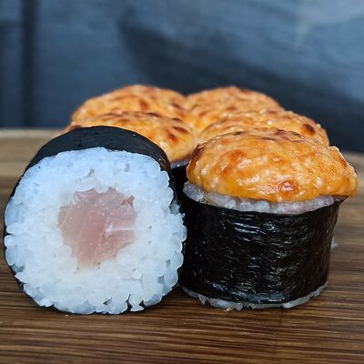 Запеченный Острый мини с тунцом в ГансРолл по цене 365 ₽