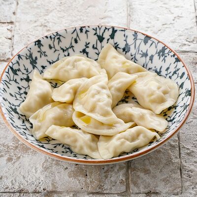 Пельмени с креветками в Блин да вареник по цене 360