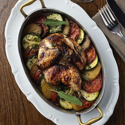 Цыпленок с рататуем в Eshak по цене 1390