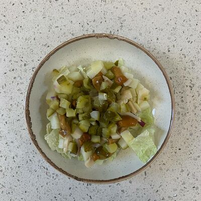 Салат Грибной с картофелем и овощами в Кофеин по цене 310