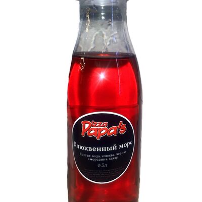 Морс клюквенный в Papa's Pizza по цене 150 ₽