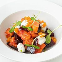 Салат с тыквой, свеклой и с творожным сыром в Et-Et