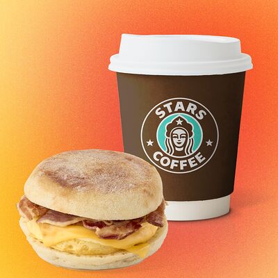Комбо завтрак в STARS COFFEE по цене 720 ₽