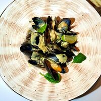 Мидии под сырным соусом в Дуэты