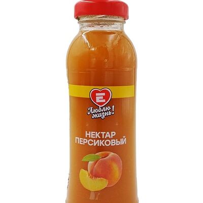 Морс Люблю жизнь персиковый бутылкев Европа по цене 80 ₽