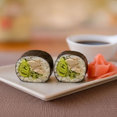 Ролл Копчёный Краш в Большой Аппетит по цене 468 ₽