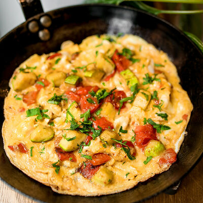 Омлет с печёными овощами в Сыроварня по цене 420