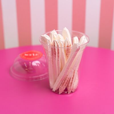 Безе с лаймом и малиной в Муза по цене 190 ₽